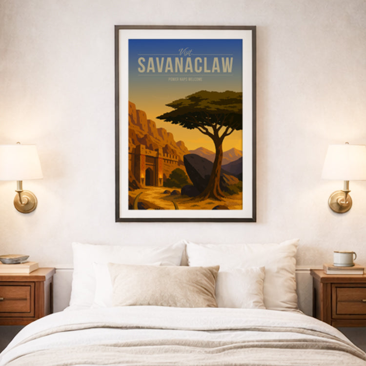 Savanaclaw Travel Poster