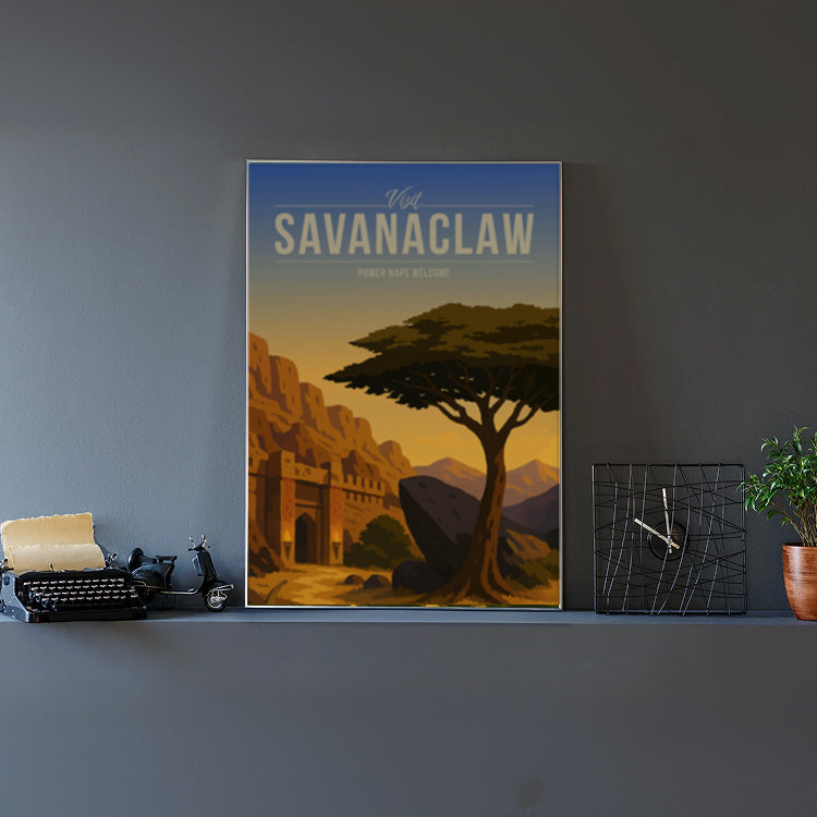 Savanaclaw Travel Poster