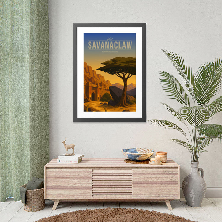 Savanaclaw Travel Poster