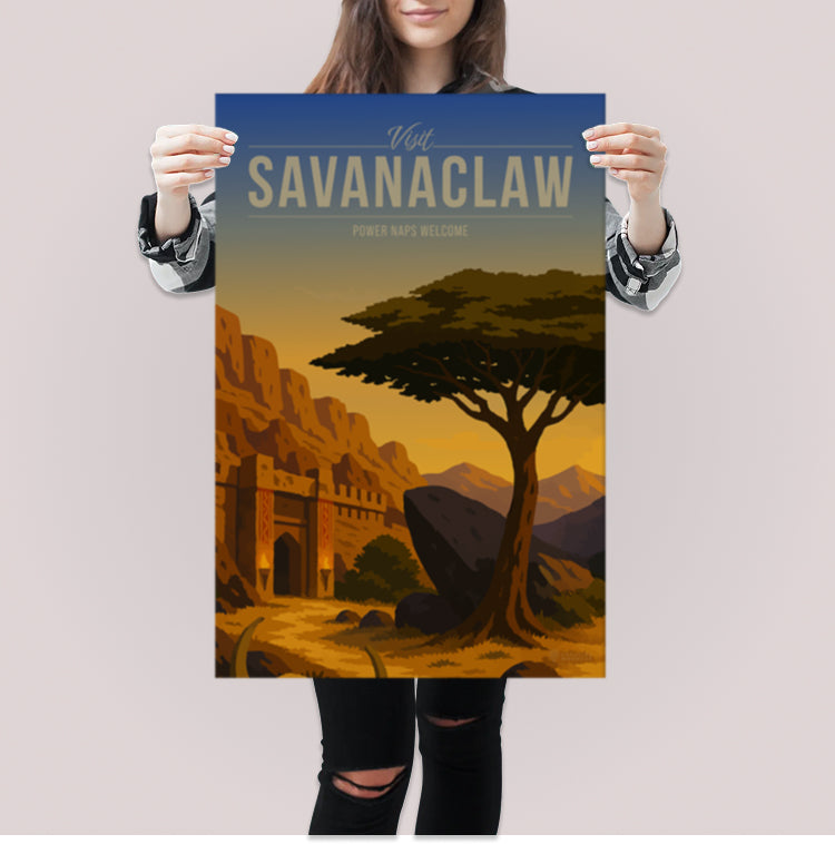 Savanaclaw Travel Poster