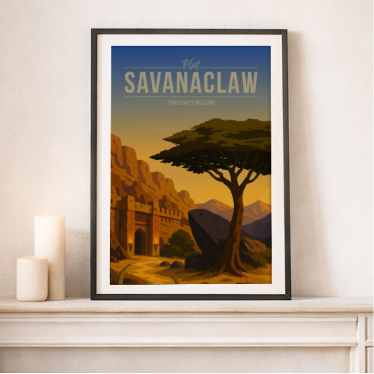 Savanaclaw Travel Poster
