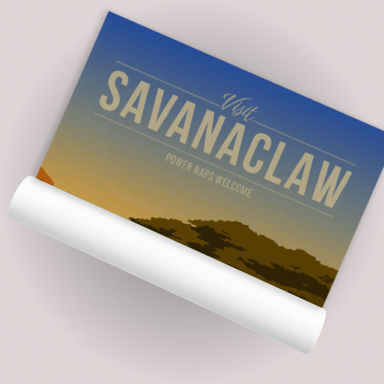 Savanaclaw Travel Poster