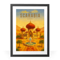 Scarabia Travel Poster