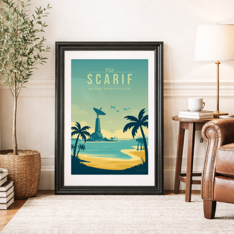 Scarif Travel Poster