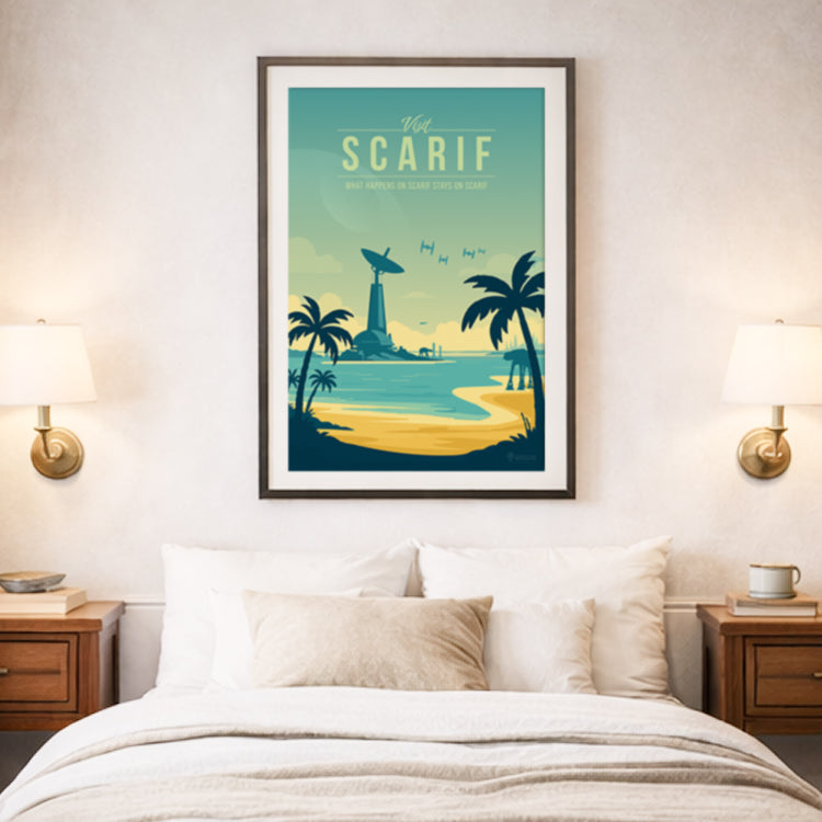 Scarif Travel Poster
