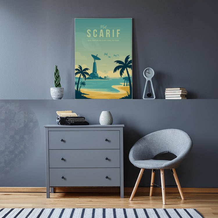 Scarif Travel Poster