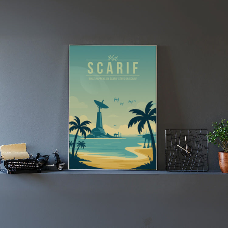 Scarif Travel Poster