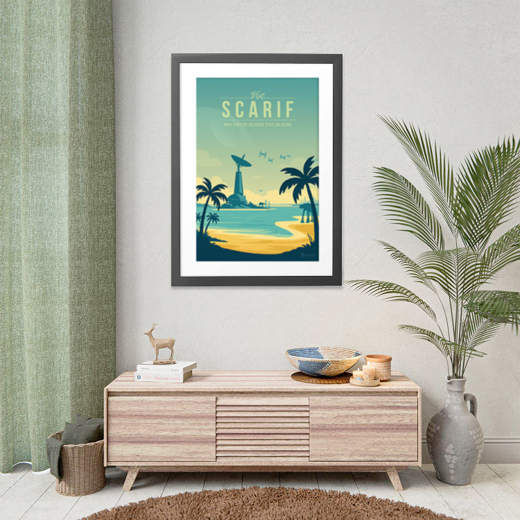 Scarif Travel Poster