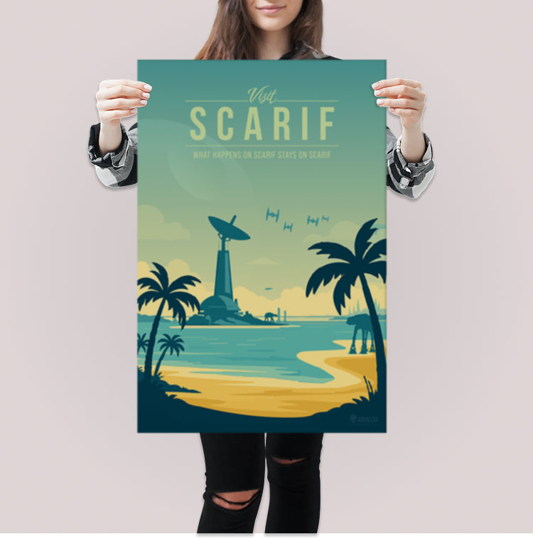Scarif Travel Poster