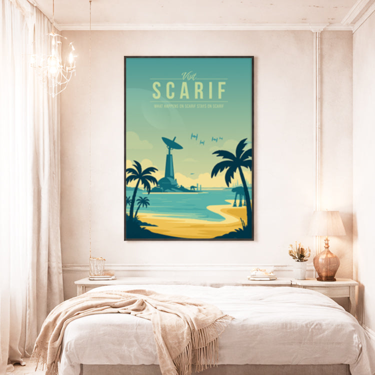 Scarif Travel Poster