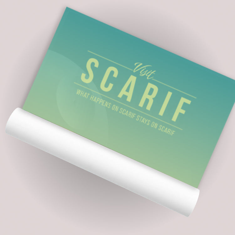 Scarif Travel Poster