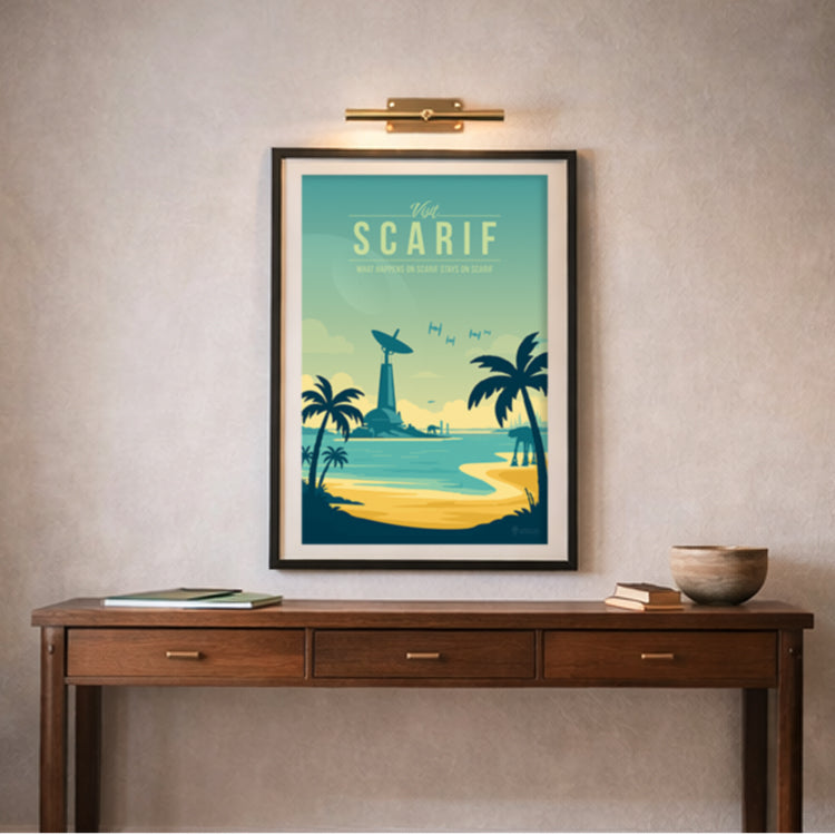 Scarif Travel Poster