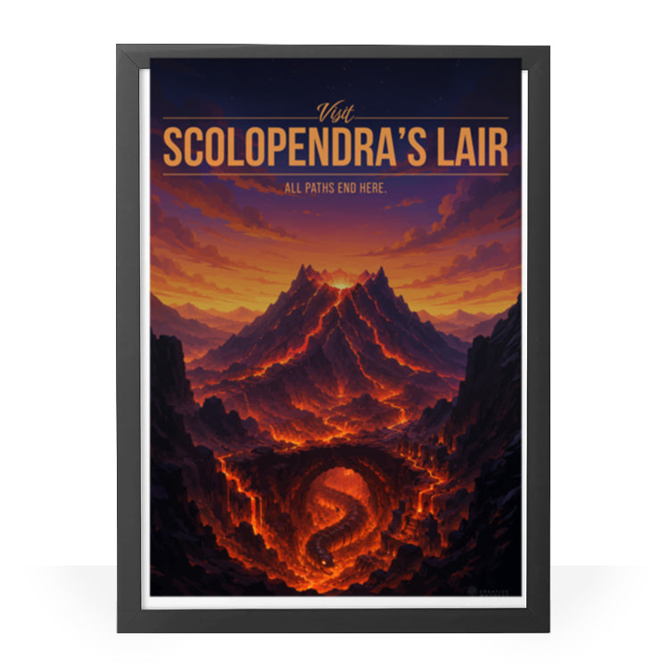 scolopendras-lair-framed