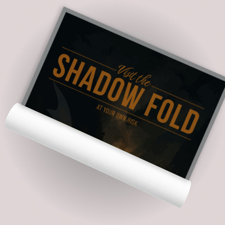 Shadow Fold Travel Poster