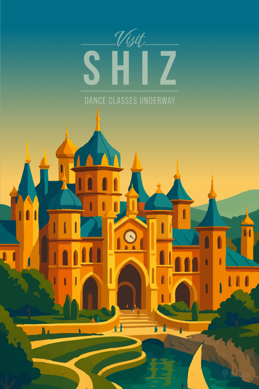 Shiz Travel Poster