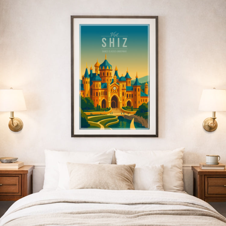 Shiz Travel Poster