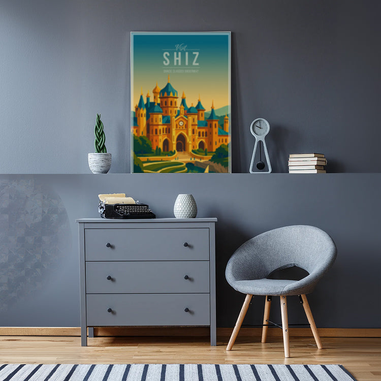Shiz Travel Poster