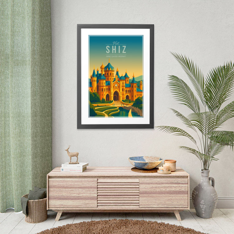 Shiz Travel Poster