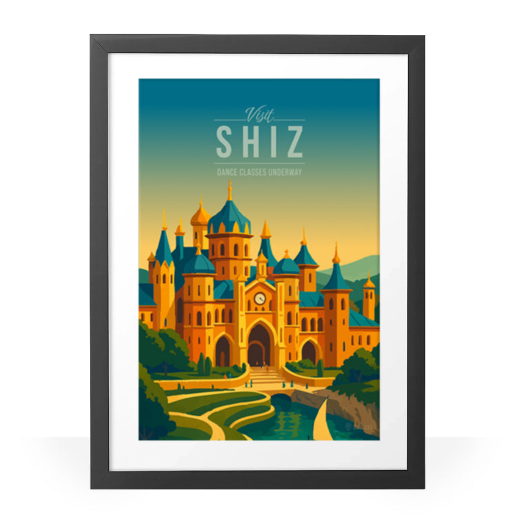 Shiz Travel Poster
