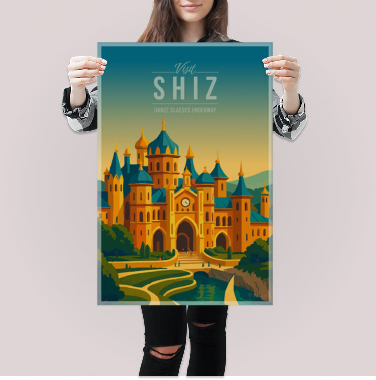 Shiz Travel Poster