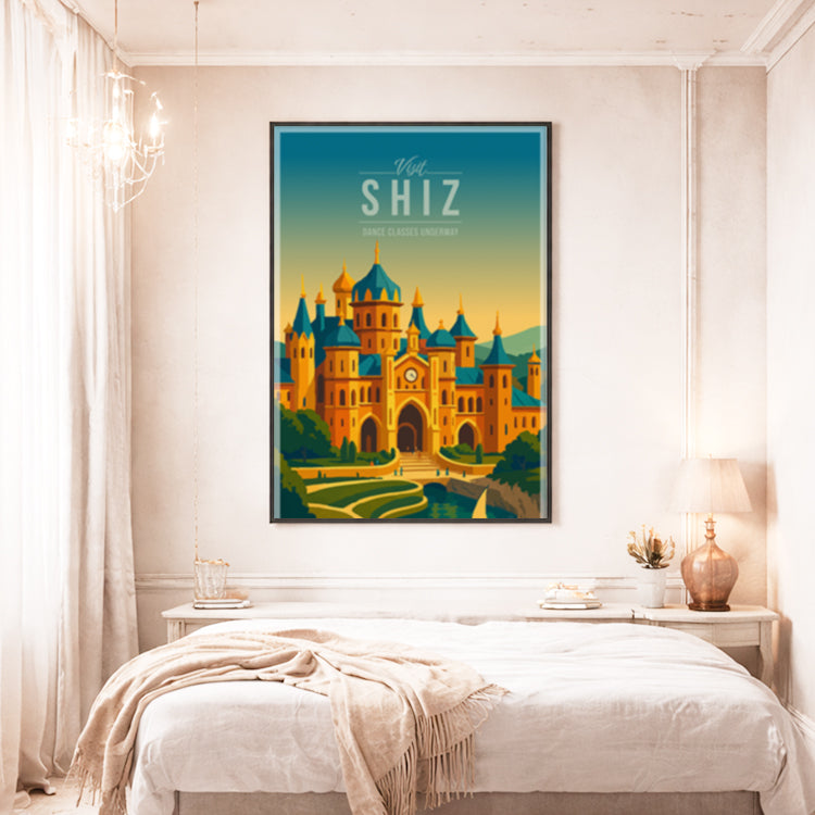 Shiz Travel Poster