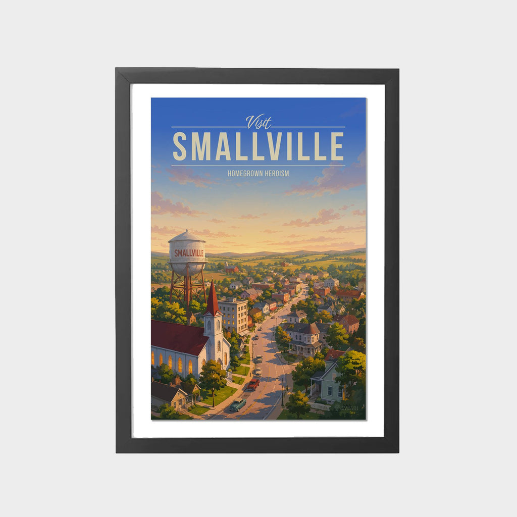 smallville-gray-bg-framed
