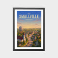 smallville-gray-bg-framed