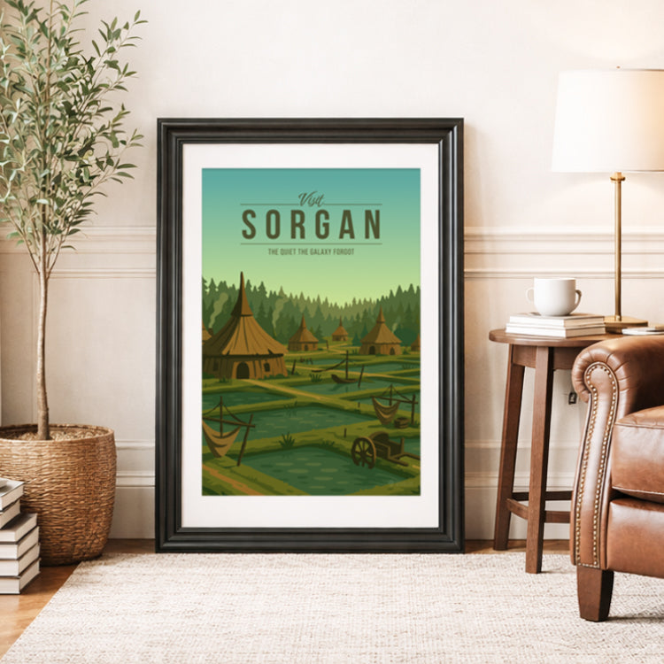 Sorgan Travel Poster