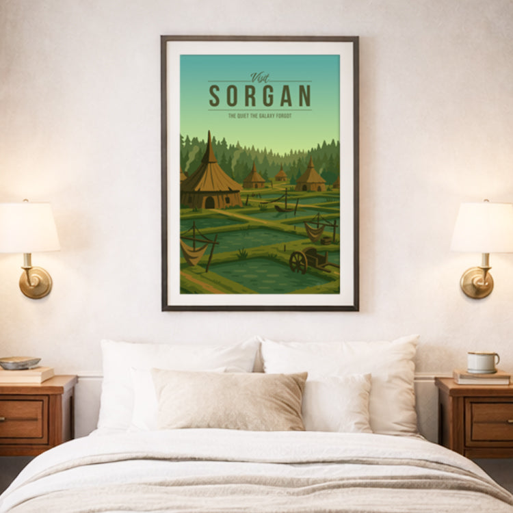 Sorgan Travel Poster