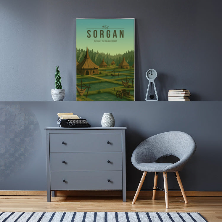Sorgan Travel Poster