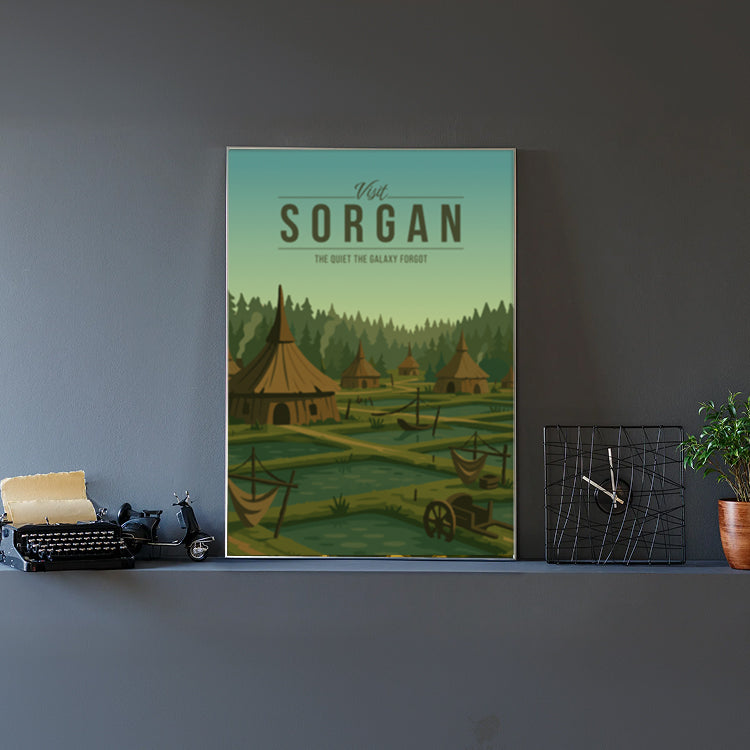 Sorgan Travel Poster