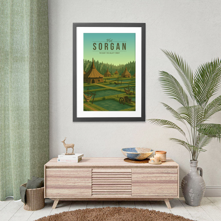 Sorgan Travel Poster