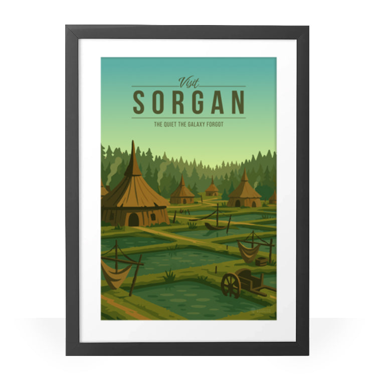 Sorgan Travel Poster