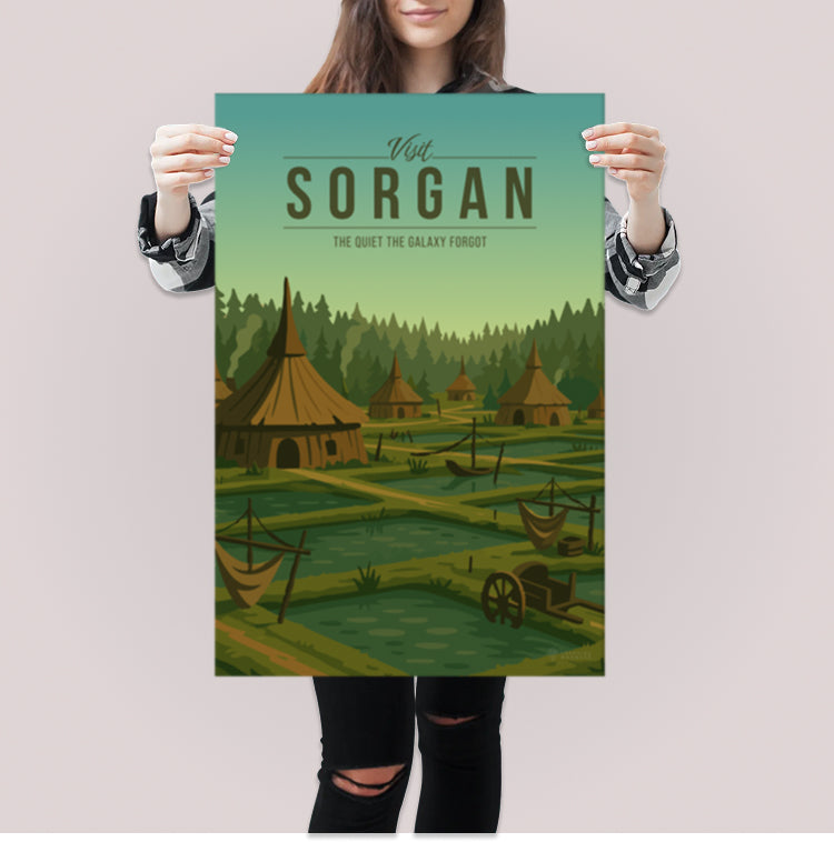 Sorgan Travel Poster