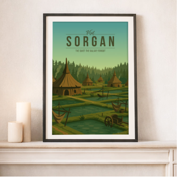 Sorgan Travel Poster