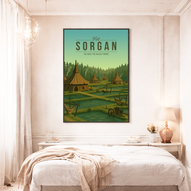 Sorgan Travel Poster
