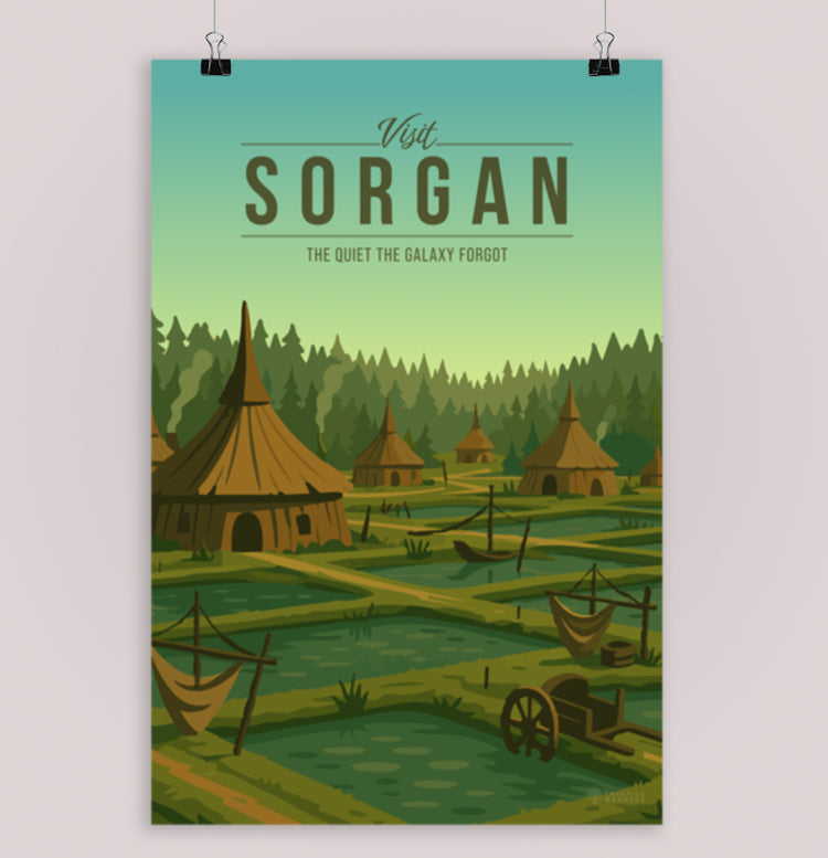 Sorgan Travel Poster