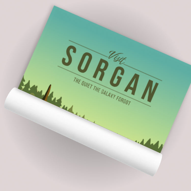 Sorgan Travel Poster