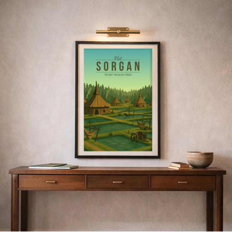 Sorgan Travel Poster