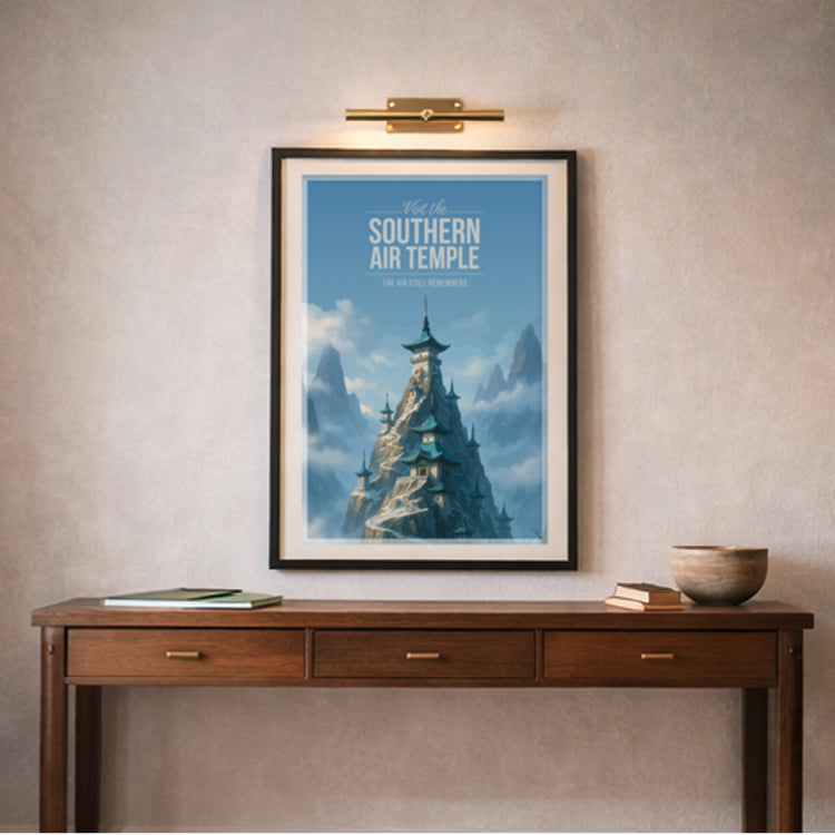 Southern Air Temple Travel Poster