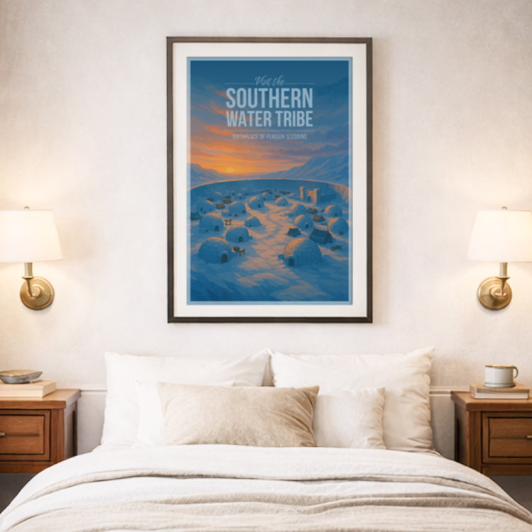 Southern Water Tribe Travel Poster
