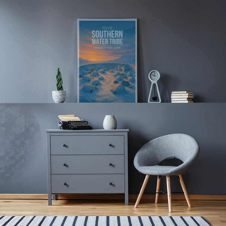 Southern Water Tribe Travel Poster