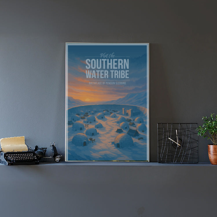 Southern Water Tribe Travel Poster