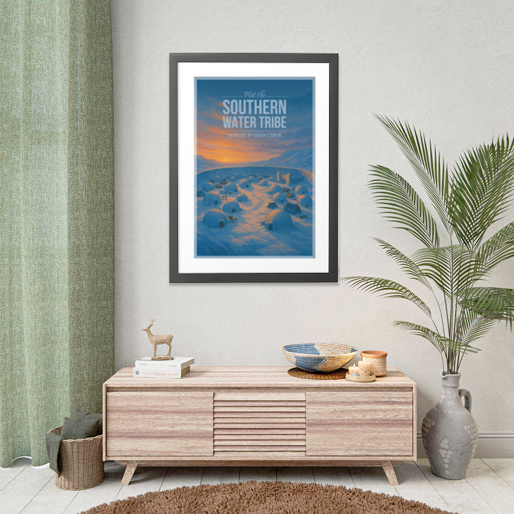 Southern Water Tribe Travel Poster
