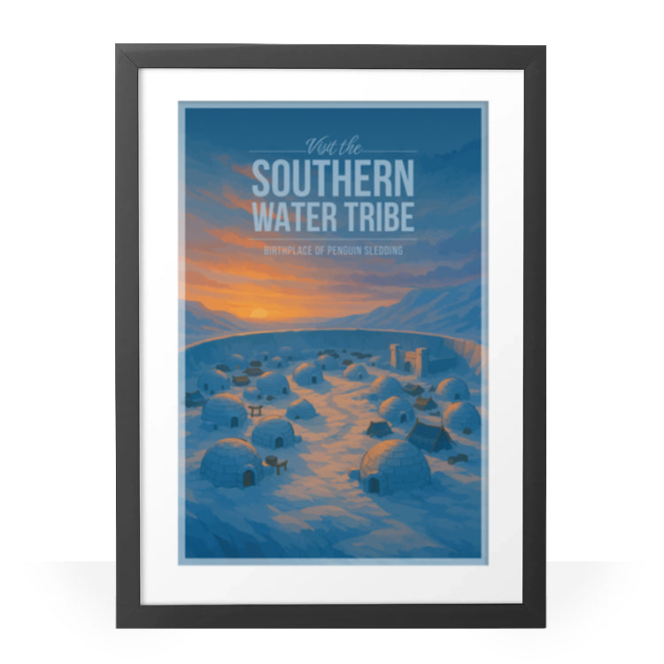 Southern Water Tribe Travel Poster