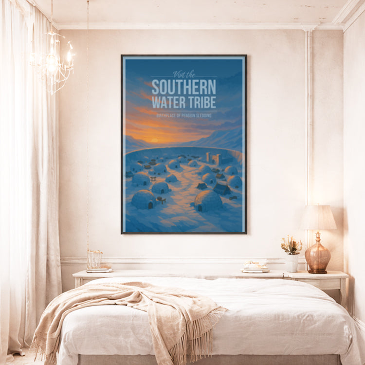 Southern Water Tribe Travel Poster