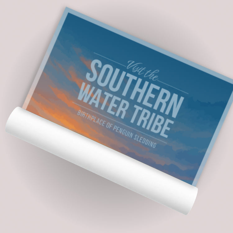 Southern Water Tribe Travel Poster