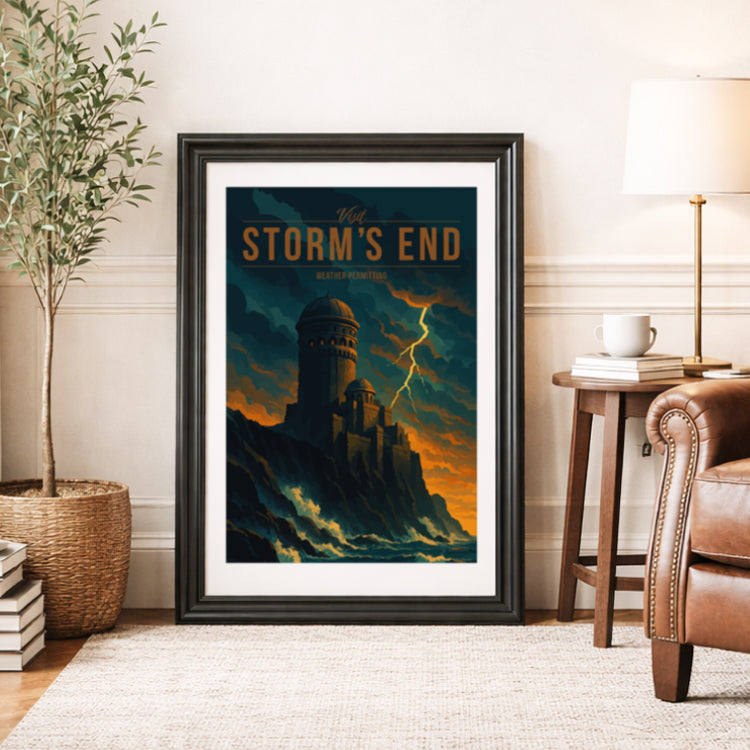 Storm's End Travel Poster