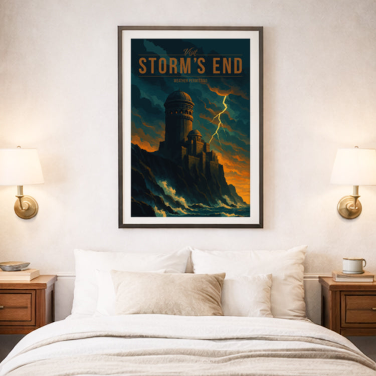 Storm's End Travel Poster