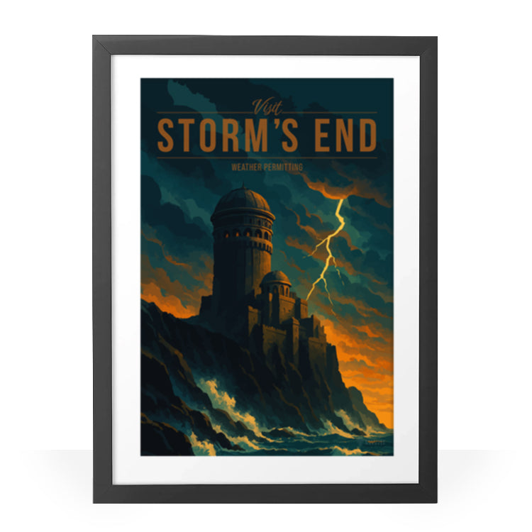 Storm's End Travel Poster